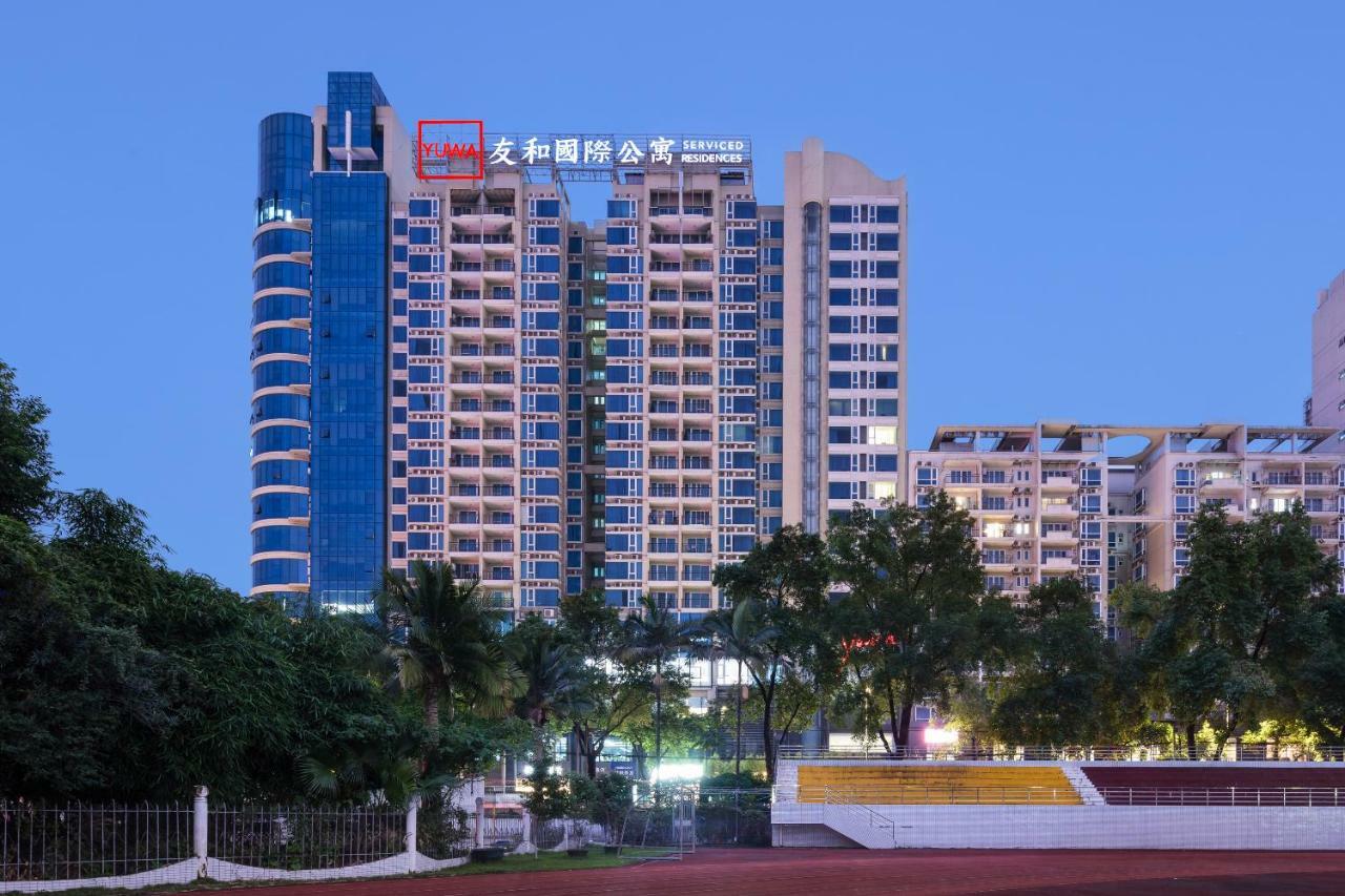Yuwa Hotel Kanton Exterior foto